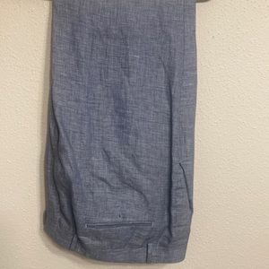 Light Blue 100% linen Mens pants! 38x30